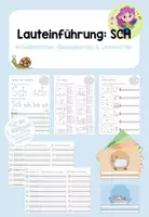 Vorschau - Arbeitsblätter - Lauteinführung: SCH - Deutsch - 1. Klasse - Deckblatt