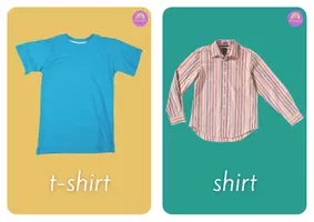 Aperçu - Jeux - Flashcards de vocabulaire sur les vêtements en ANGLAIS - Clothes Vocabulary Flashcards for ESL - Page 3