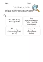 Vorschau - Arbeitsblätter - Lapbook- Das Haus der Vierecke - Seite 3