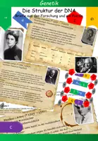 Vorschau - Arbeitsblätter - Genetik: Struktur der DNA (Puzzle, historische Forschung) - Seite 2