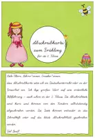 Vorschau - Arbeitsblätter - Abschreibkartei Frühling LA | Deutsch Klasse 2-3 - Seite 3