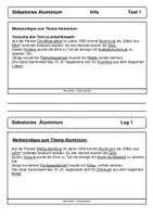 Vorschau - Arbeitsblätter - Baustoff Aluminium - Seite 3