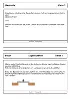 Vorschau - Experimente - Baustoffe Beton - Seite 1