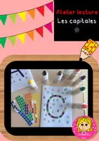 Aperçu - Apprentissages en autonomie - Atelier Lecture les CAPITALES - Page de couverture