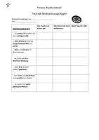 Vorschau - Arbeitsblätter - Materialpacket Frisbee - Beobachtungsbogen und Kann-Karte - Deckblatt