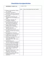 Vorschau - Arbeitsblätter - KURZGESCHICHTE CHECKLISTE - Deckblatt