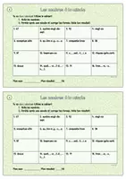 Vorschau - Arbeitsblätter - Warm-up/ Échauffement: Les nombres à la minute (0-100) - Seite 3