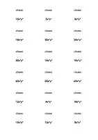 Vorschau - Aufgabenkarten - Terme multiplizieren - Karteikarten - Seite 3