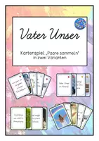 Vorschau - Spiele - Vater Unser - Kartenspiel "Paare sammeln" - Deckblatt