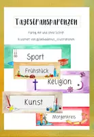 Vorschau - Poster - Tagestranzparenz für den Schulalltag - Deckblatt
