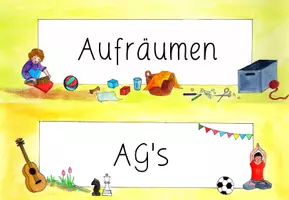 Vorschau - Poster - Tagestranzparenz für den Schulalltag - Seite 1