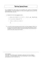 Vorschau - Arbeitsblätter - Stationsarbeit Terme & Gleichungen - Seite 2