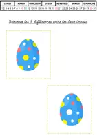 Aperçu - Feuilles d'exercices - Mon cahier d'activité de pâque - 1' - Page 2