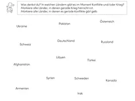 Vorschau - Arbeitsblätter - Kriege Konflikte weltweit Ukraine - Seite 3