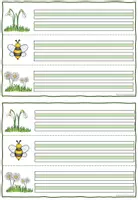 Vorschau - Arbeitsblätter - Paket: Schüttelwörter und Schüttelsätze Frühling #hellospringateduki - Seite 2