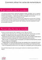 Aperçu - Cartes / Images - Cartes de Nomenclature fleurs - Page 1