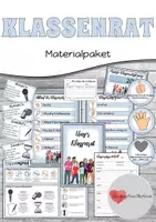 Vorschau - Arbeitsblätter - Klassenrat Materialpaket - Deckblatt