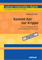 Vorschau - Mal- und Bastelvorlagen - Kommt her zur Krippe - Deckblatt