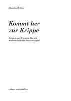 Vorschau - Mal- und Bastelvorlagen - Kommt her zur Krippe - Seite 1