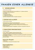 Vorschau - Arbeitsblätter - Biologie: Allergie - Übersicht - Seite 1