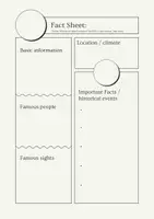 Vorschau - Arbeitsblätter - Fact Sheet - Deckblatt