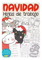 Aperçu - Feuilles d'exercices - NAVIDAD - hojas de trabajo vocabulario para la primaria Español / Espagnol (Noël) fiches - Page de couverture