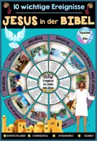 Vorschau - Stationenlernen - Jesus in der Bibel - wichtige Ereignisse Legekreis - Deckblatt