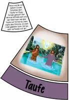 Vorschau - Stationenlernen - Jesus in der Bibel - wichtige Ereignisse Legekreis - Seite 1