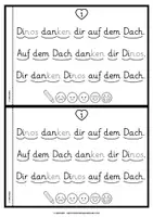 Vorschau - Arbeitsblätter - Lese-Flitzer | Buchstabe D/d | Lesetempo-Training | Grundschrift - Seite 2