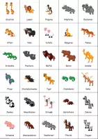 Vorschau - Spiele - Zoo / Tiere: Wegbeschreibung (Zooplan & Sprachförderung) - DaZ / Deutsch - Kl. 3/4 - Seite 3