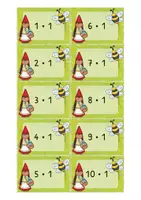 Vorschau - Arbeitsblätter - 1x1 Wendekarten | Lernkarten | Kleines Einmaleins | Frühling | Grundschule - Seite 2