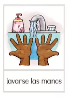 Aperçu - Présentation / Support pour le tableau - higiene y belleza flash cards / tarjetas con imágenes Español / Espagnol - Page 1