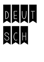 Vorschau - Präsentationen/Tafelbilder - Wimpel für deine Pinnwand/ Fächer - Deckblatt
