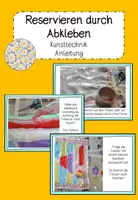 Vorschau - Mal- und Bastelvorlagen - Materialpaket Kunsttechniken- Anleitungen für die Kinder - Seite 1
