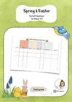Vorschau - Lehrpläne/Lehrermaterial - Spring and Easter: Beobachtungsbogen (Kl. 3-4) - Deckblatt