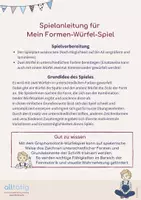 Vorschau - Mal- und Bastelvorlagen - Materialpaket: Vier Würfelpläne zur Förderung der Fein- und Schreibmotorik - Seite 3