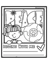 Vista previa - Manualidades / Dibujos para colorear - PUEDO HACER UN CAMBIO, PAZ EN UCRANIA / I CAN MAKE A CHANGE PEACE FOR UKRAINE (ENG) 1 FREEBIE - página 2
