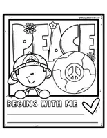 Vista previa - Manualidades / Dibujos para colorear - PUEDO HACER UN CAMBIO, PAZ EN UCRANIA / I CAN MAKE A CHANGE PEACE FOR UKRAINE (ENG) 1 FREEBIE - página 3
