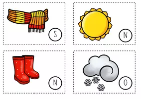 Vorschau - Arbeitsblätter - Lesespaziergang zum Thema Wetter - Seite 2