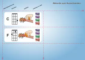 Vorschau - Arbeitsblätter - Kinderlied für die Ukulele: Kommt ein Vogel geflogen - Seite 3
