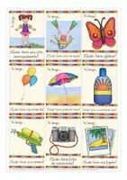Aperçu - Jeux - verano Yo tengo, quién tiene? juego Español / Espagnol - Page 3