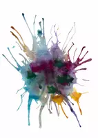 Vorschau - Mal- und Bastelvorlagen - Ballett - Farbe verblasen - Seite 1