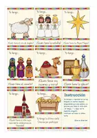 Vista previa - Juegos / Gamificación - La historia de Navidad Yo tengo, quién tiene? juego Español / E.L.E. en la primaria - página 3