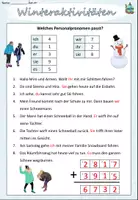 Aperçu - Jeux - Escape Room "der Winter" serrure verte Alemán - Page 1
