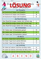 Aperçu - Feuilles d'exercices - Escape Room "der Winter" noir serrure Allemand - Page 1