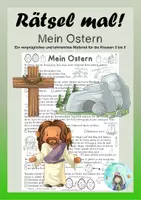 Vorschau - Arbeitsblätter - Rätsel mal! Mein Ostern (Klassen 3 bis 5) - Deckblatt