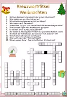 Aperçu - Feuilles d'exercices - Escape Room "Weihnachten" serrure blanche Allemand - Page de couverture