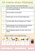 Aperçu - Feuilles d'exercices - Escape Room "Obst und Gemüse" serrure rouge Allemand - Page de couverture