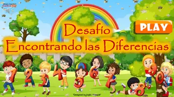 Vista previa - Juegos / Gamificación - Juego: Encontrando Diferencias (Niños) - Portada
