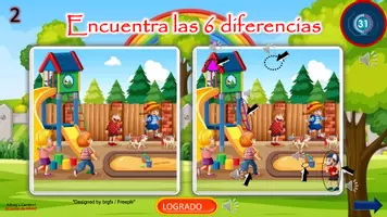 Vista previa - Juegos / Gamificación - Juego: Encontrando Diferencias (Niños) - página 3